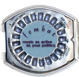 fembot- music as active as your politics